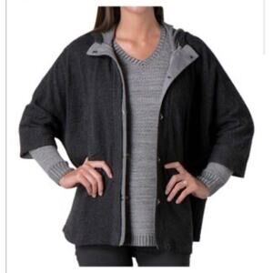 Sz M/L - Toad & Co Wool Blend Hooded Jacket